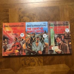 3 Great Illustrated Classics! Sold Together!